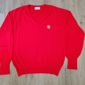 Vintage XL Men's Pickering Active Sportswear V-Neck Sweater